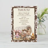 Invitation Occidentale de Cowboy (Debout devant)