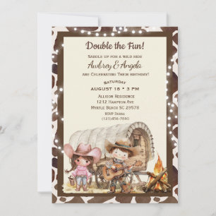 Invitation Occidentale de Cowboy