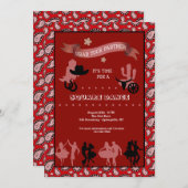 Invitation occidentale de danseurs de pays (Devant / Derrière)