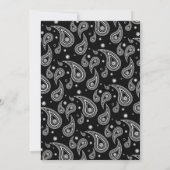 Invitation occidentale de Fête de la mariée de (Dos)