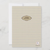 Invitation occidentale de grange (Dos)