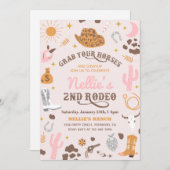 Invitation occidentale de la fille | Invitation Co (Devant / Derrière)