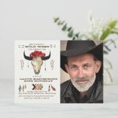 Invitation occidentale de photo d'éléments (Debout devant)