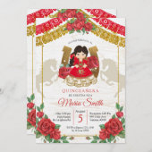 Invitation occidentale de Quinceañera Charra mexic (Devant / Derrière)