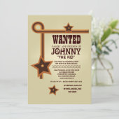 Invitation occidentale de trois étoiles (Debout devant)