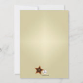 Invitation occidentale de trois étoiles (Dos)