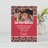 Invitation occidentale d'obtention du diplôme (Debout devant)