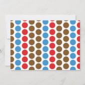 Invitation occidentale mignonne de baby shower de (Dos)