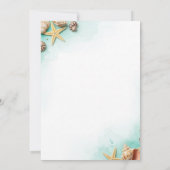 Invitation Océan (Dos)