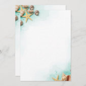 Invitation Océan (Devant / Derrière)