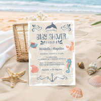 Ocean Adventure | Baby shower de plage nautique