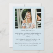 Invitation Ocean Beach Graduation Party  (Dos)