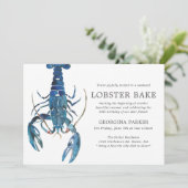 Invitation Ocean Blue Lobster Bake Anniversaire | Réparti (Debout devant)