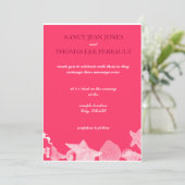 Invitation Ocean Floor (Debout devant)