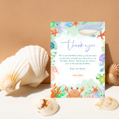 Invitation Océan Mer à Bientôt Bébé Shower