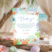 Invitation Océan Mer à Bientôt Bébé Shower