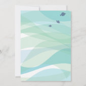 Invitation Ocean Sea Life Bat Bar Mitzvah (Dos)