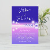 Invitation Ocean Waves Mariage d'été à la mode juive (Debout devant)