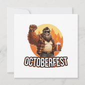 Invitation Octoberfest Bigfoot (Dos)