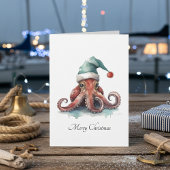 Invitation Octopus Christmas Joy, coutume