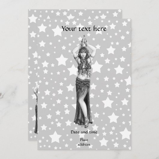 Invitation Odalisk (Devant / Derrière)