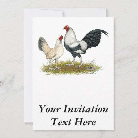 Invitation OE Game Blue silver (Devant)