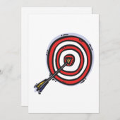 Invitation Oeil de taureaux 2 (Devant / Derrière)