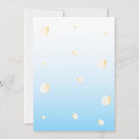 Invitation Oeuf de Pâques Brunch de Pâques (Dos)