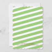 Invitation Oeuf jaune| Baby shower neutre (Dos)