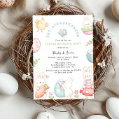 Invitation Oeuf-Stravaganza | Brunch et chasse de Pâques