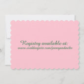 Invitation Oeufs Benedict Wedding shower nuptial Brunch (Dos)