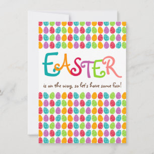 Invitation Oeufs de PÂQUES