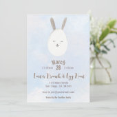 Invitation OEufs de Pâques Brunch et chasse aux oeufs Invitat (Debout devant)