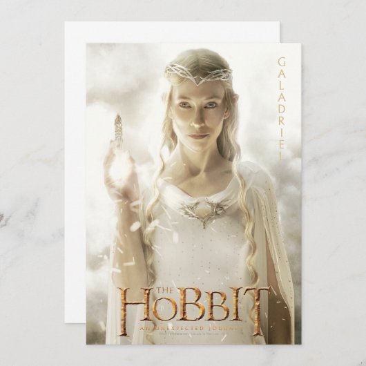 Invitation Oeuvre d'édition limitée : Galadriel (Devant / Derrière)