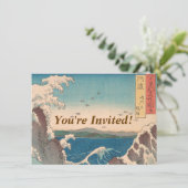 Invitation Oeuvre japonaise de Naruto Whirlpool (Debout devant)