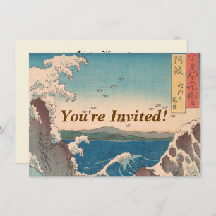Invitation Oeuvre japonaise de Naruto Whirlpool
