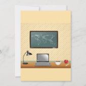 Invitation Office Desk With Laptop And Coffee (Devant)