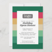 Invitation Office Party avec logo de l'entreprise - rétro les (Devant)