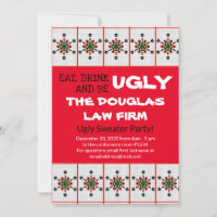 Office Ugly Sweat Party Work Event