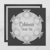 Invitation officielle au dîner (Devant / Derrière)