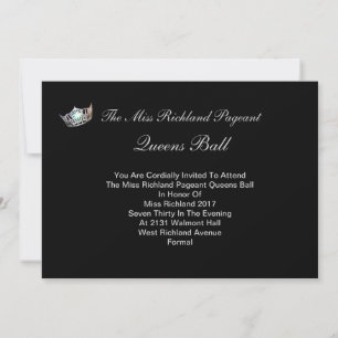 Invitation officielle de la Couronne d'argent IV-A