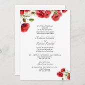 Invitation officielle du Mariage Flora Les deux pa (Devant / Derrière)