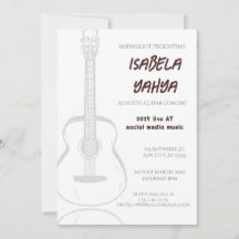 Invitation officielle pour assister au concert spé