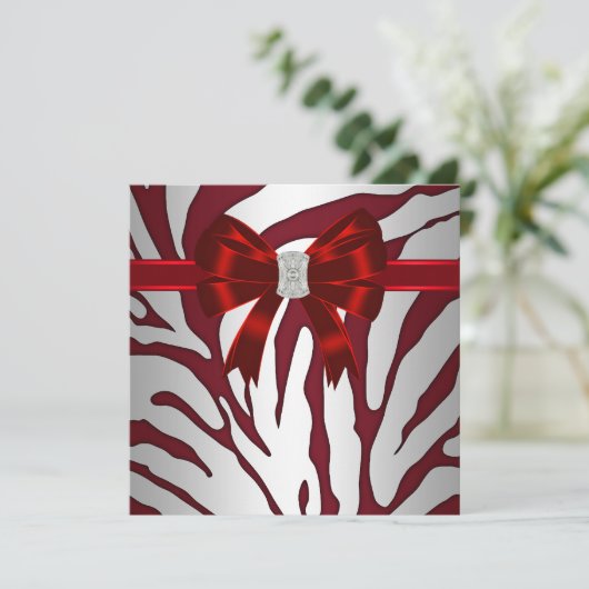 Invitation officielle Red Zebra (Debout devant)