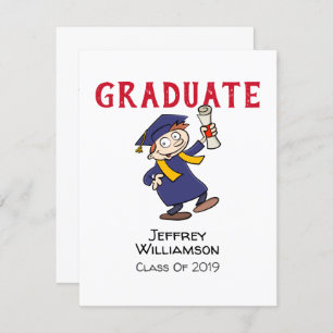 Invitation officieuse de diplômes de dessin