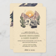 Offroad Canyon Couple Mariage