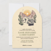 Invitation Offroad Canyon Couple Mariage (Devant)