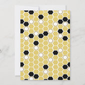 Invitation Oh Babee Bumblebee Gold Parties scintillant Baby s (Dos)