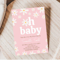 Oh Baby Boho Daisy Baby shower
