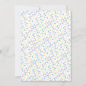 Invitation Oh Baby Donut Sprinkle Girls Baby shower (Dos)